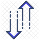 Two Way Arrows Exchange Arrows Transfer Arrows Icon