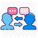 Two Way Communication  Icon