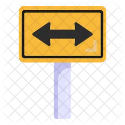 Two Way Directions  Icon