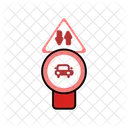 Two Way Traffic Icon