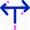 Two Ways Road Way Street Sign Icon