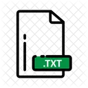 Txt Document Extension Icon