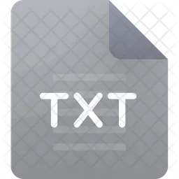 TXT  Ícone