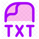 Txt Fichier Txt Fichiers Txt Icon