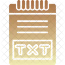Txt File Business Icon
