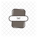 Txt Datei Dokument Symbol