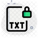 Txt-Dateisperre  Symbol