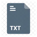 Txt Format File Icon