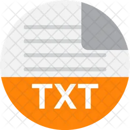 Txt File  Icon
