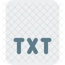 Txt File  Icône