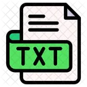 Txt File Type File Format Icon