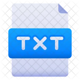 Txt File  Icon