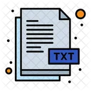 Txt File Txt Document File Format Icon