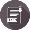 Txt Extension Document Icon