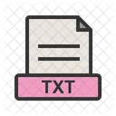 Txt File Extension Icon