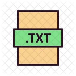 Txt File  Icon