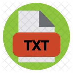 Txt File  Icon