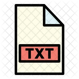 Txt File  Icon