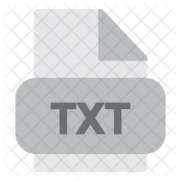 Txt File  Icon