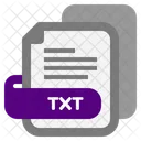 Txt File Txt Coding Icon