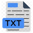 Txt File File Format Filetype Icon