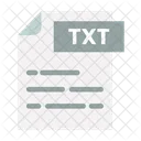Txt File  Icon