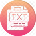 Txt File File Format File Icon