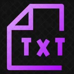 Txt  Icon