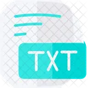 Txt Plain Text Flat Style Icon アイコン
