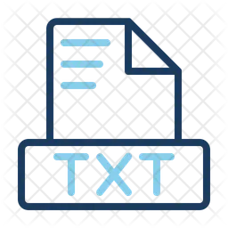 TXT-Text  Symbol