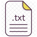 Txt Text Datei Symbol