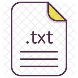 TXT  Icono