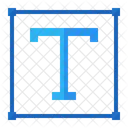 Typ Textwerkzeug Datei Symbol