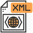 Typ XML Datei Symbol