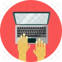 Type Hand Page Icon