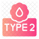 Type Diabetes Health Icon