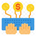 Type And Earn  Icon