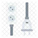 Type C Electrical Port Connector Cable Icon