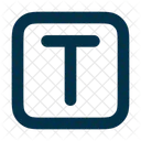 Type Square Icon