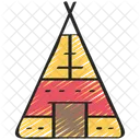 Tipi Tente Diner Icon