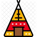 Tipi Tente Diner Icon