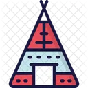 Tipi Tente Diner Icon