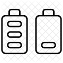 Types de batterie  Icône