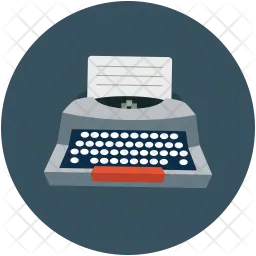 Typewriter  Icon