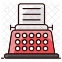 Typewriter Typing Machine Electronic Machine Icon