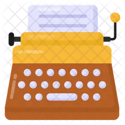 Typewriter  Icon