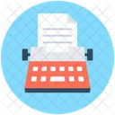 Typewriter Type Typer Icon