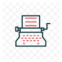 Typewriter  Icon