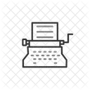 Typewriter  Icon