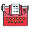 Typewriter Copywriter Icon